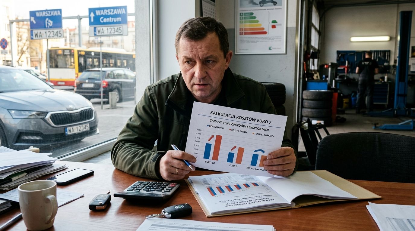 Wpływ Euro 7 na ceny samochod&oacute;w i koszty eksploatacji