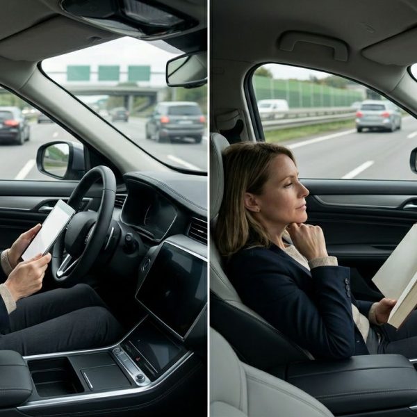 Autonomiczna jazda poziomu 3 i 4: Co to oznacza dla kierowcy?