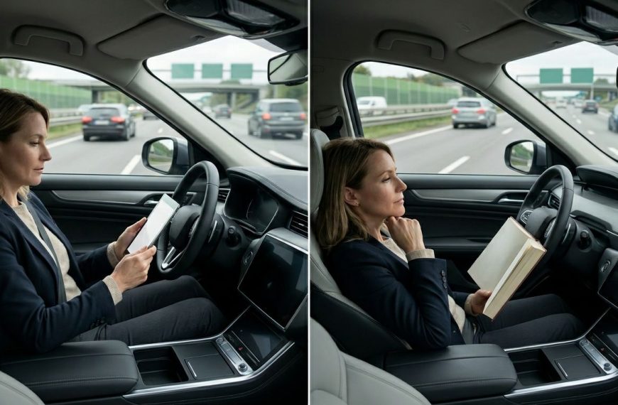 Autonomiczna jazda poziomu 3 i 4: Co to oznacza dla kierowcy?
