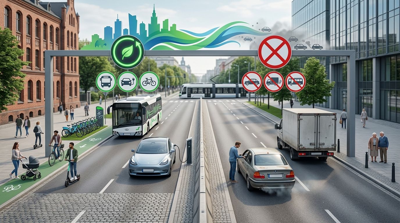 Strefy Czystego Transportu w Polsce: Kogo dotyczą zakazy?