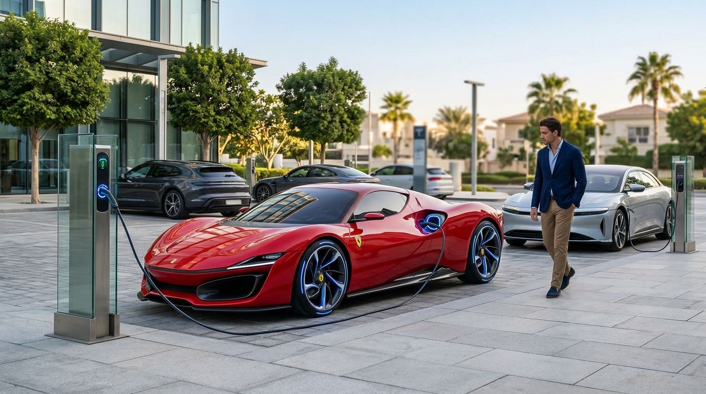 Ferrari Elettrica w kontekście rynku luksusowych elektryk&oacute;w
